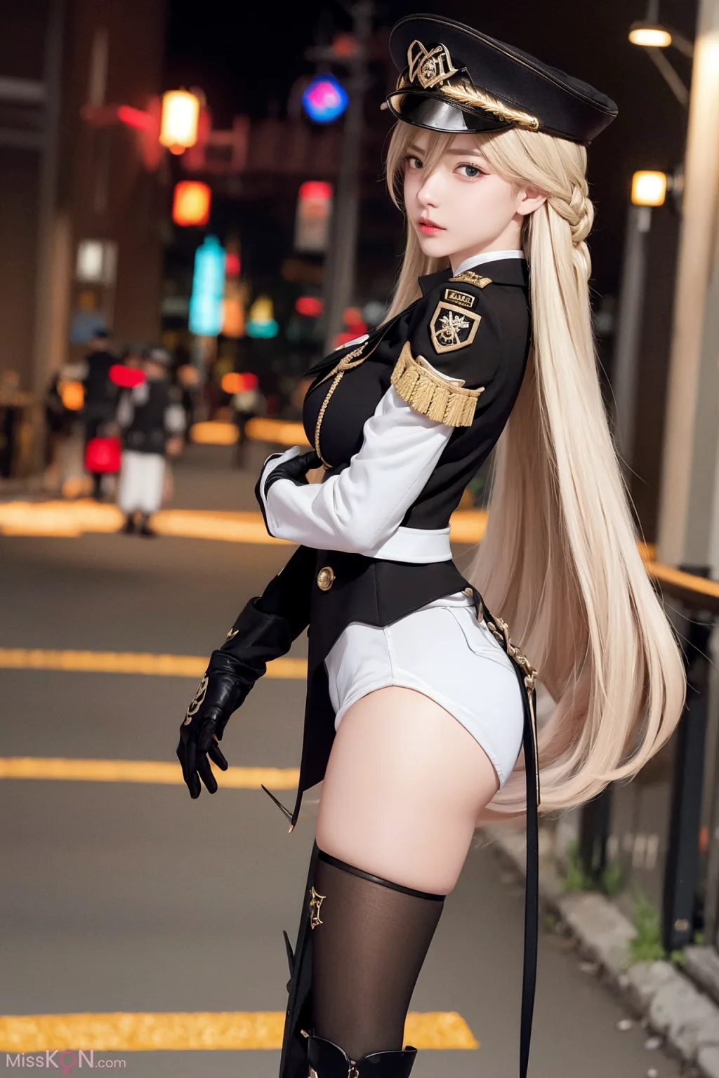 [AI Generated] AI美女制服军官图集 (54 ảnh)