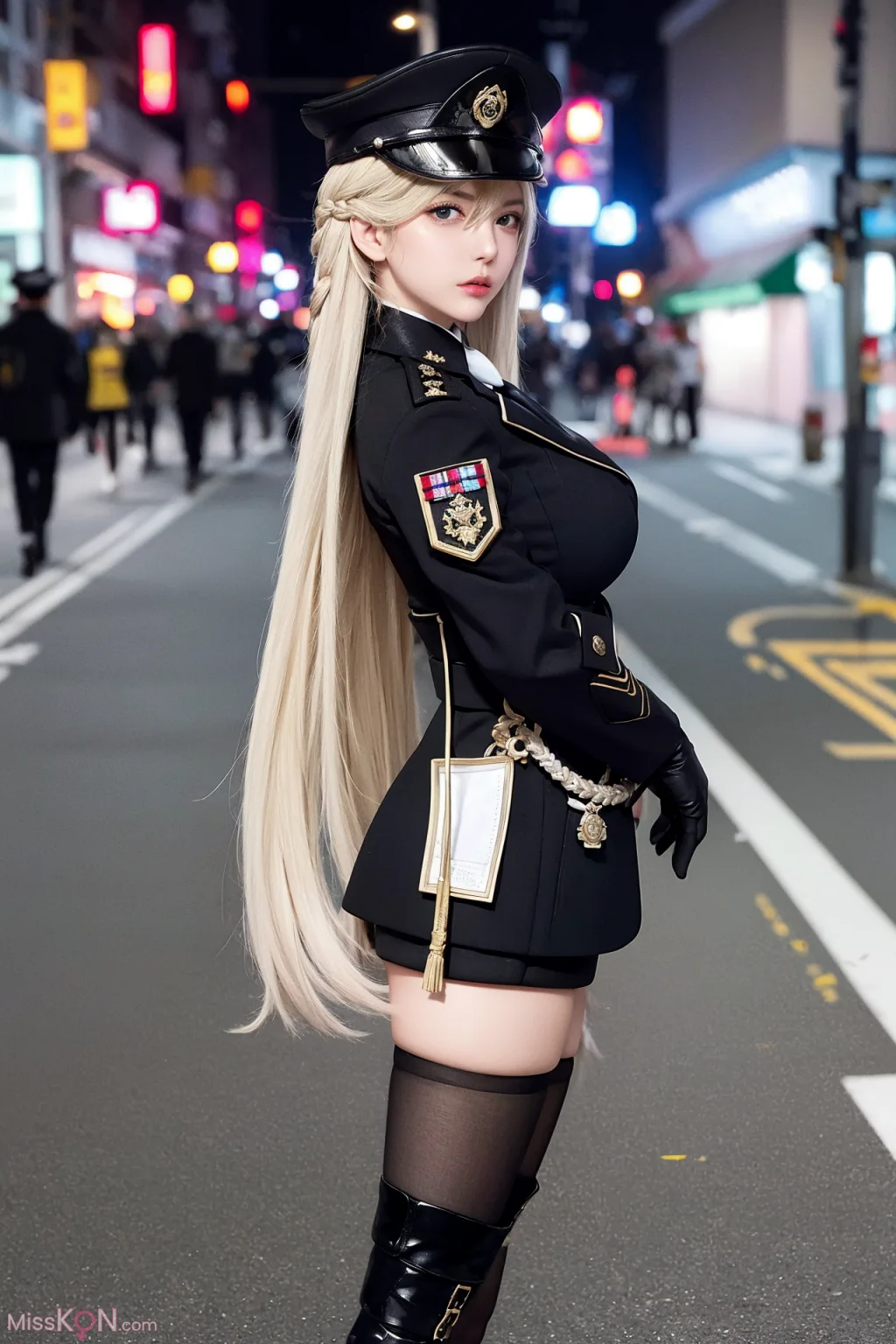 [AI Generated] AI美女制服军官图集 (54 ảnh)