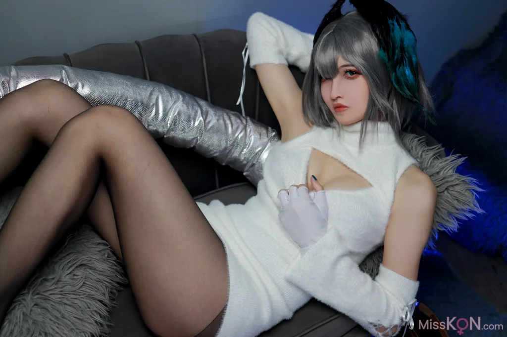 Coser@山崎雷纳: 阿克奈兹霍尔海亚竖毛衣 (91 ảnh)