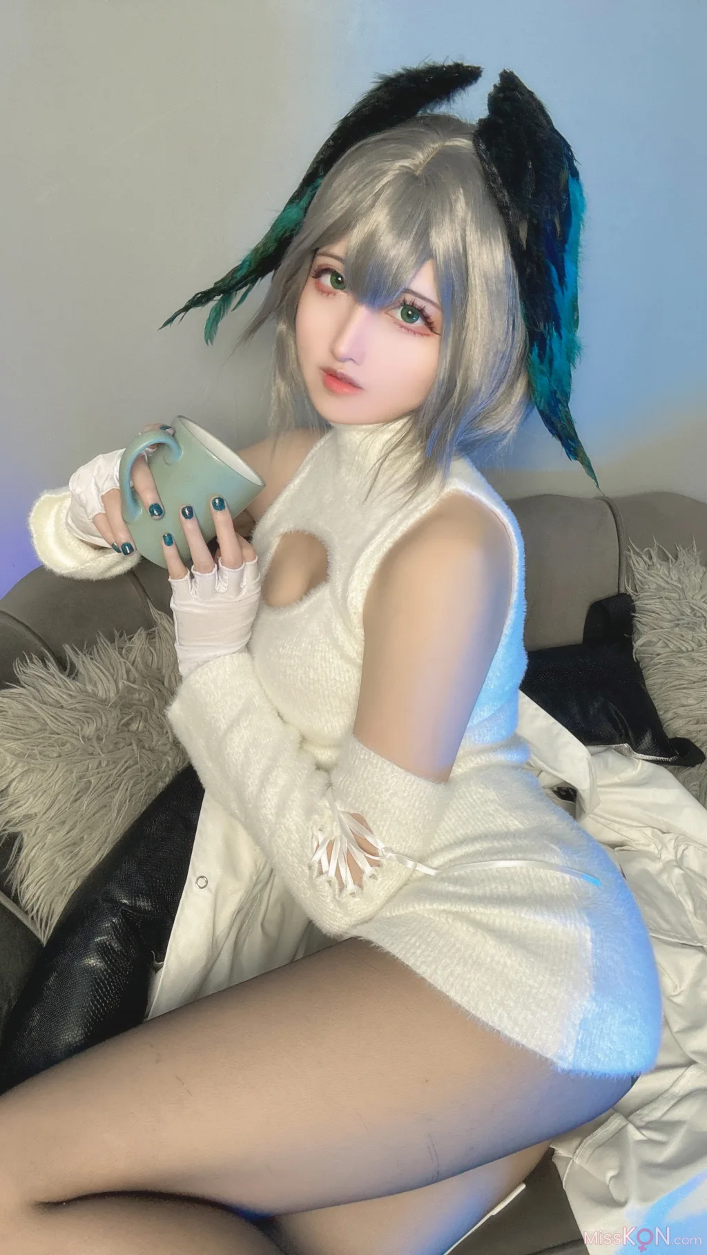 Coser@山崎雷纳: 阿克奈兹霍尔海亚竖毛衣 (91 photos)