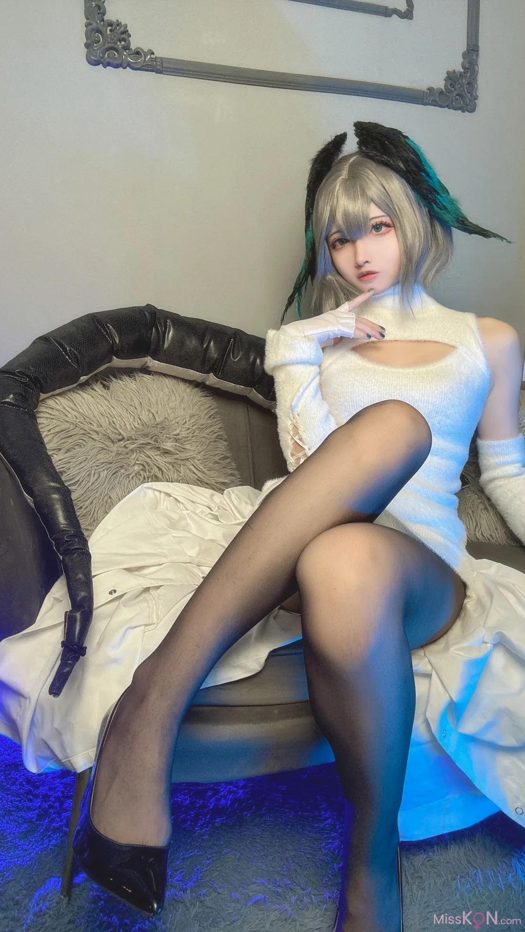 Coser@山崎雷纳: 阿克奈兹霍尔海亚竖毛衣 (91 photos)