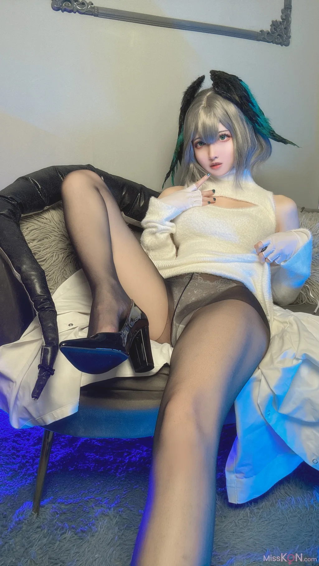 Coser@山崎雷纳: 阿克奈兹霍尔海亚竖毛衣 (91 photos)