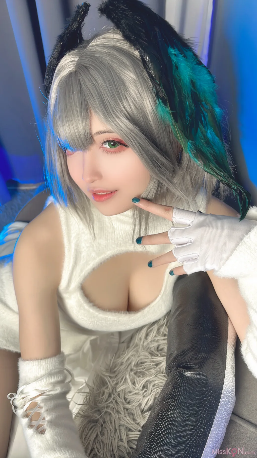 Coser@山崎雷纳: 阿克奈兹霍尔海亚竖毛衣 (91 photos)