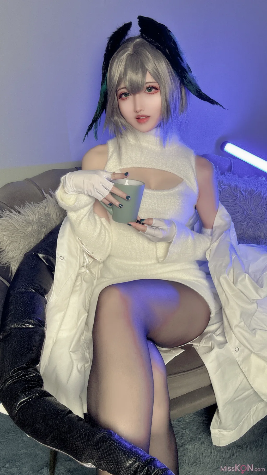 Coser@山崎雷纳: 阿克奈兹霍尔海亚竖毛衣 (91 photos)