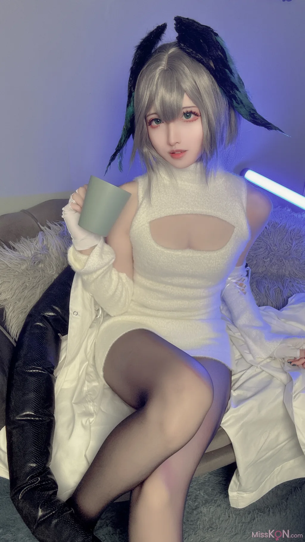 Coser@山崎雷纳: 阿克奈兹霍尔海亚竖毛衣 (91 photos)