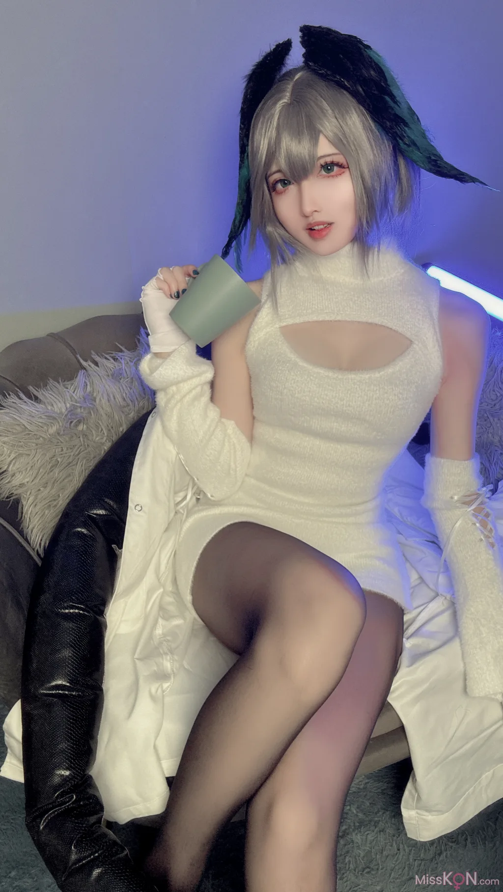 Coser@山崎雷纳: 阿克奈兹霍尔海亚竖毛衣 (91 photos)