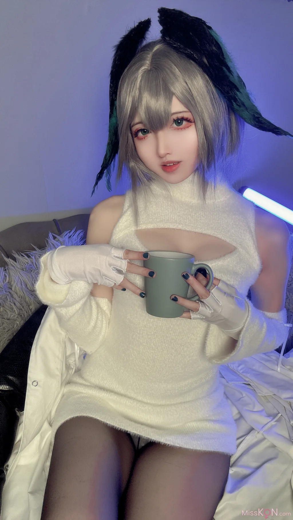 Coser@山崎雷纳: 阿克奈兹霍尔海亚竖毛衣 (91 photos)