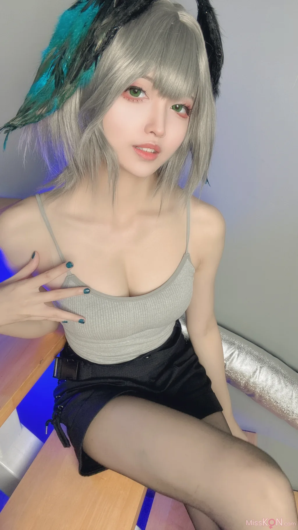 Coser@山崎雷纳: 阿克奈兹霍尔海亚竖毛衣 (91 photos)