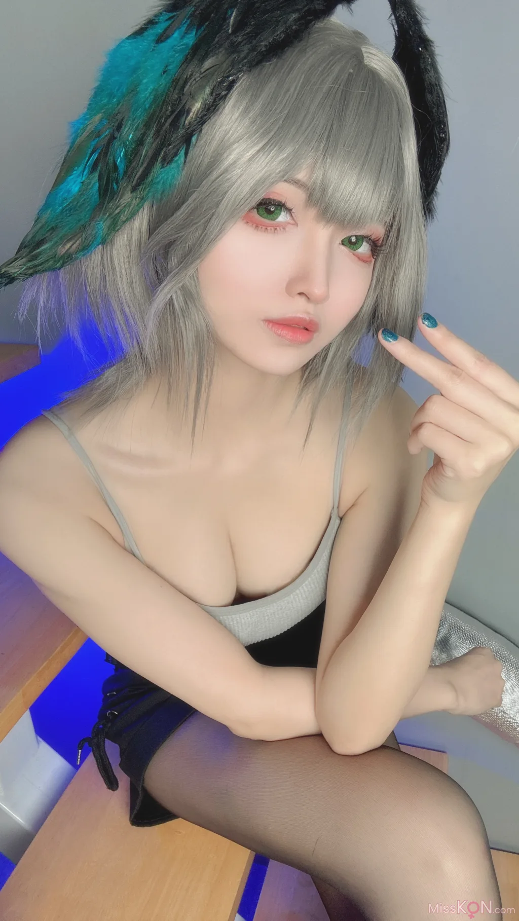 Coser@山崎雷纳: 阿克奈兹霍尔海亚竖毛衣 (91 photos)