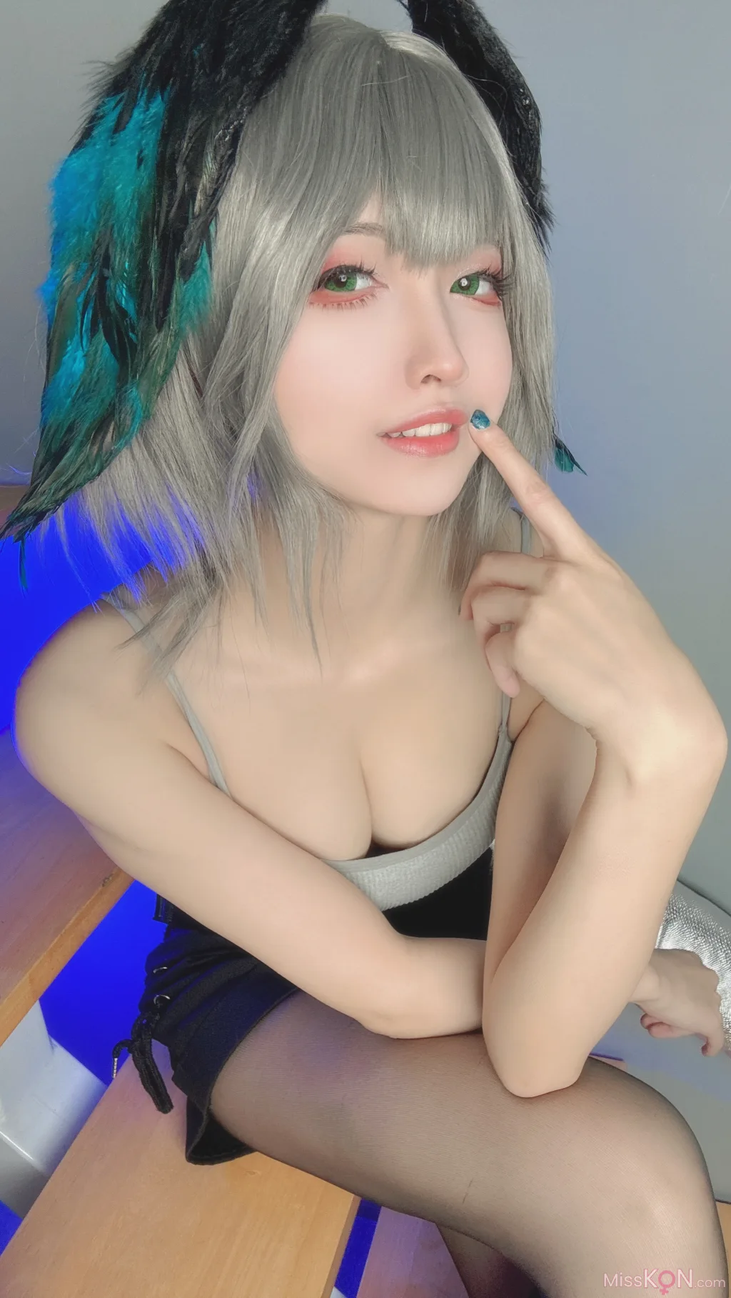 Coser@山崎雷纳: 阿克奈兹霍尔海亚竖毛衣 (91 photos)