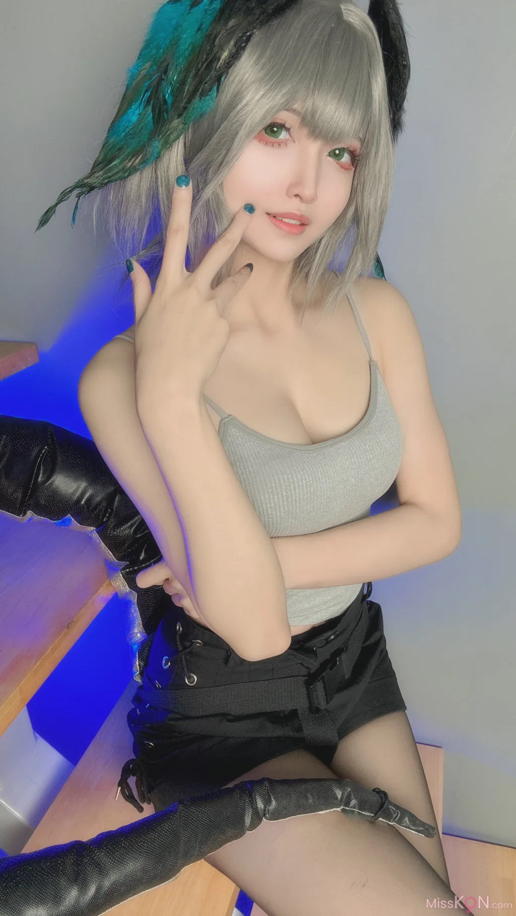 Coser@山崎雷纳: 阿克奈兹霍尔海亚竖毛衣 (91 photos)