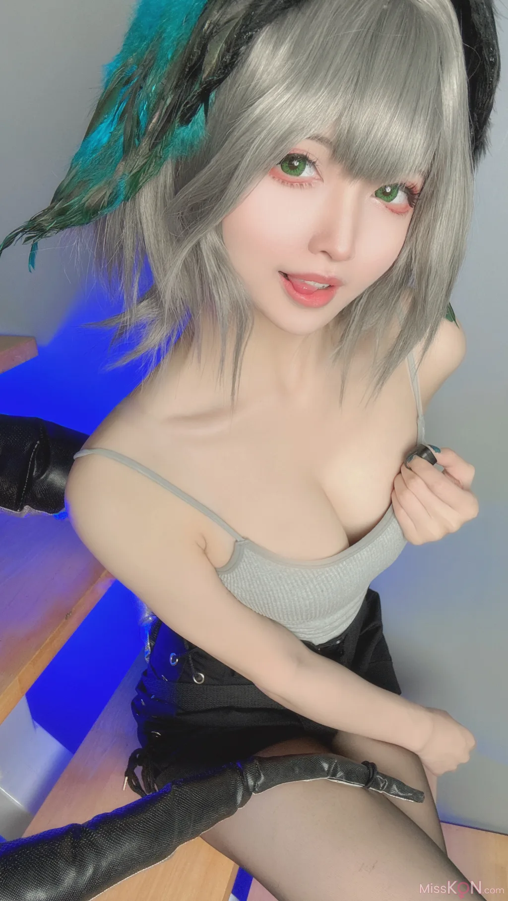 Coser@山崎雷纳: 阿克奈兹霍尔海亚竖毛衣 (91 photos)