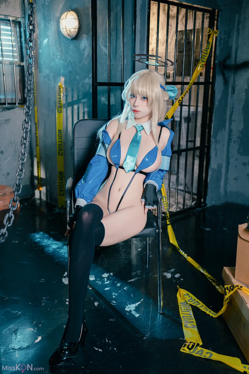 Coser@三無人型: 蔚蓝档案 飞鸟马时女警 (41 ảnh)