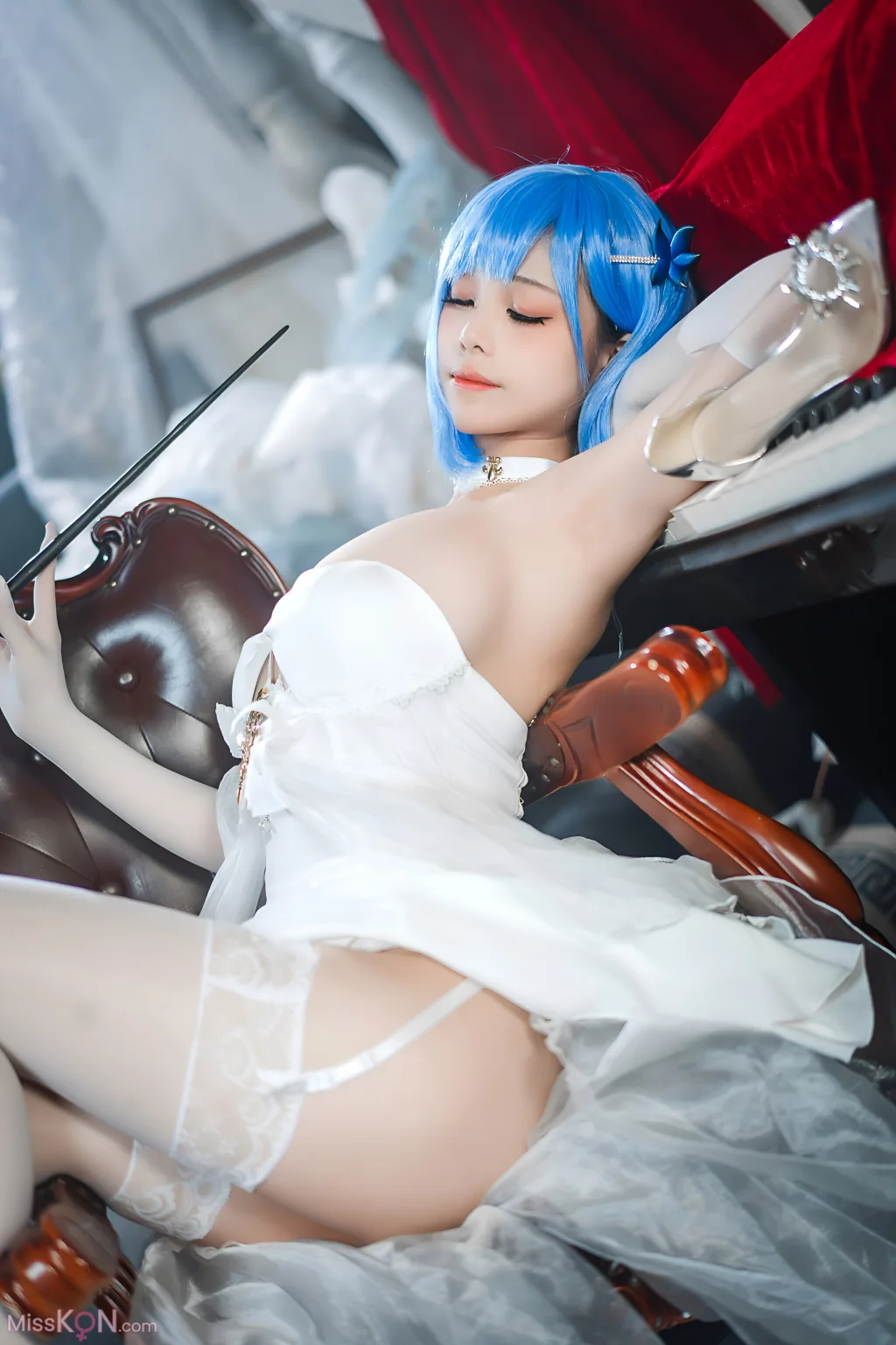 Coser@蜜汁猫裘: 碧蓝航线 恰巴耶夫白骑兵 (103 ảnh)
