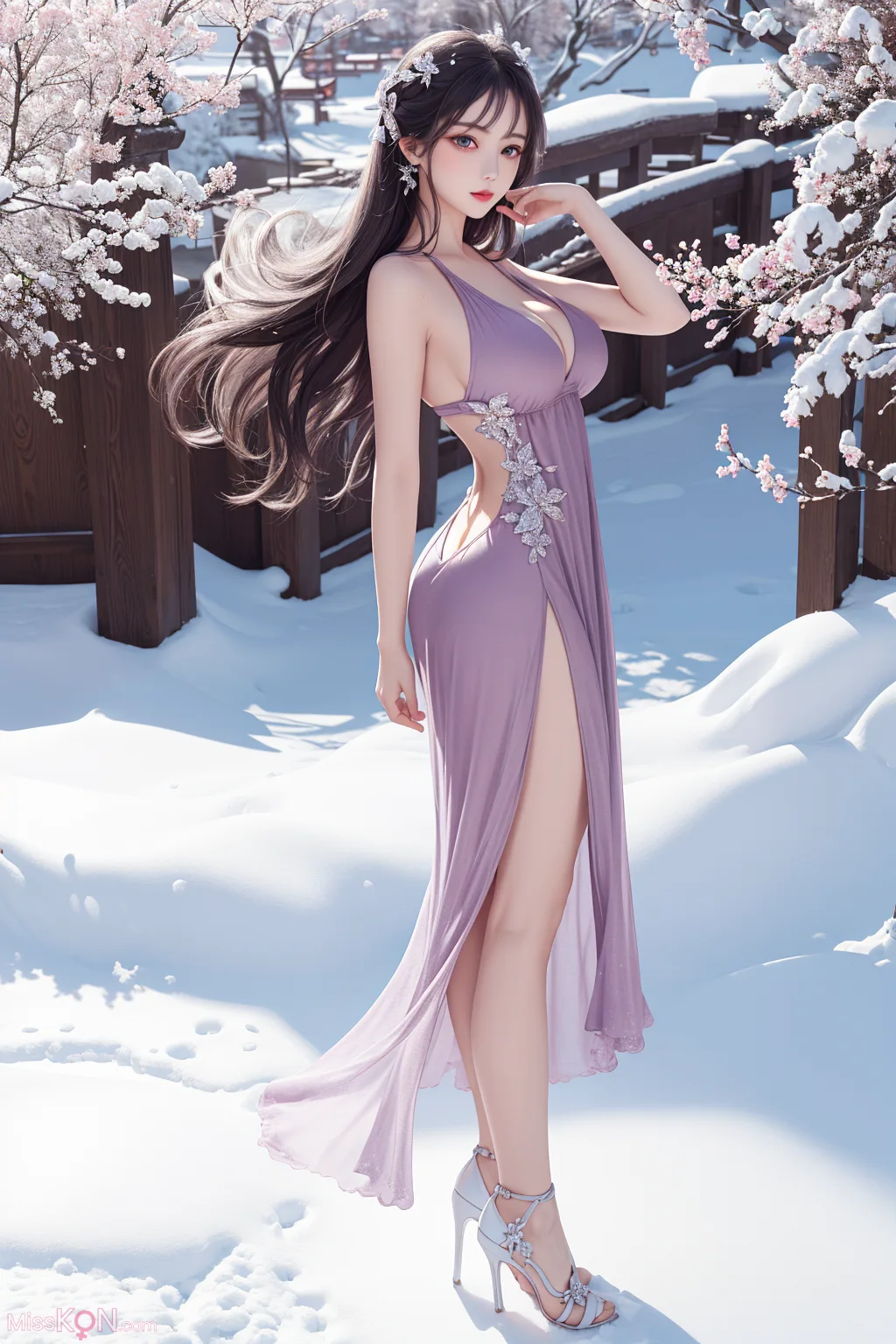 [AI Generated] 紫衣妹妹 (49 ảnh)