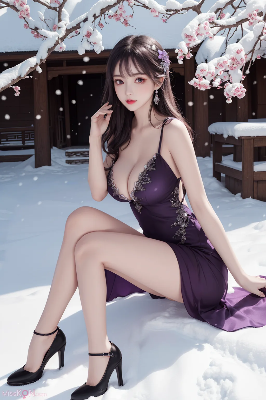 [AI Generated] 紫衣妹妹 (49 photos)