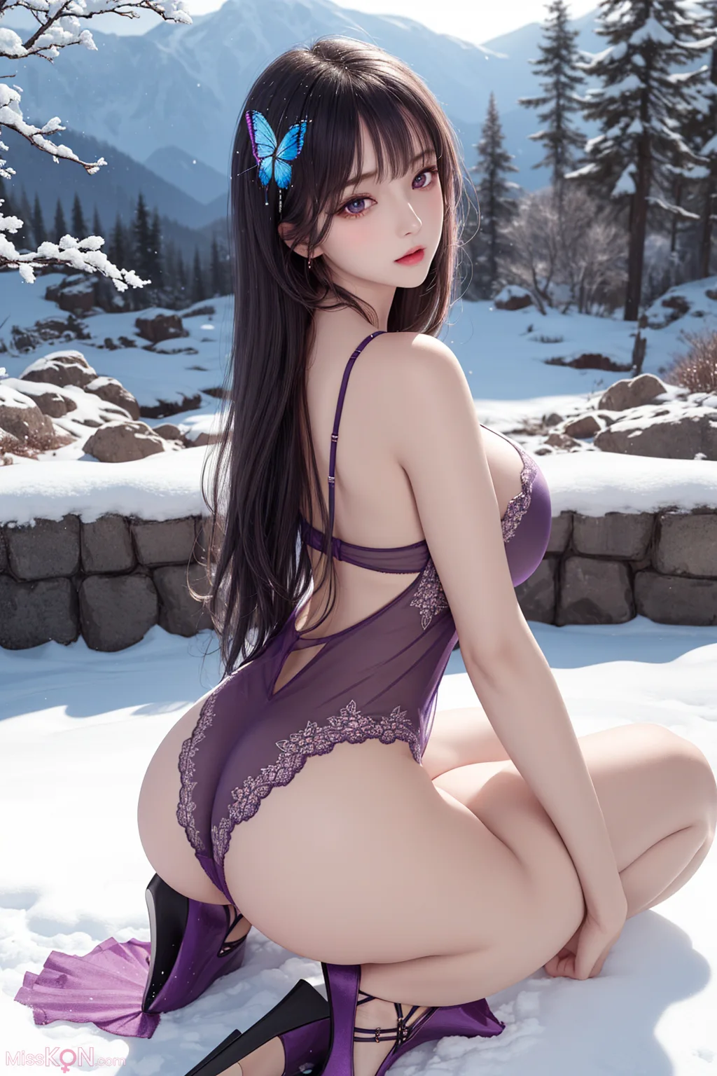 [AI Generated] 紫衣妹妹 (49 photos)
