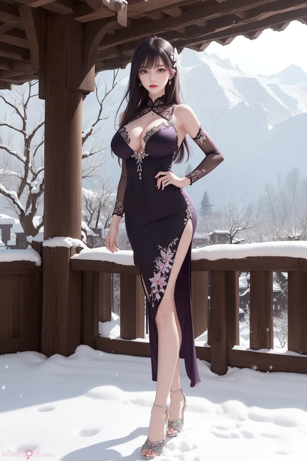 [AI Generated] 紫衣妹妹 (49 photos)