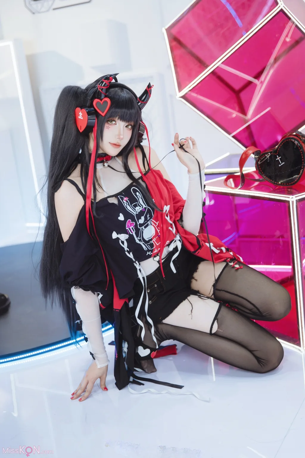 Coser@瓜希酱: 交错战线cos旋律 (14 ảnh)