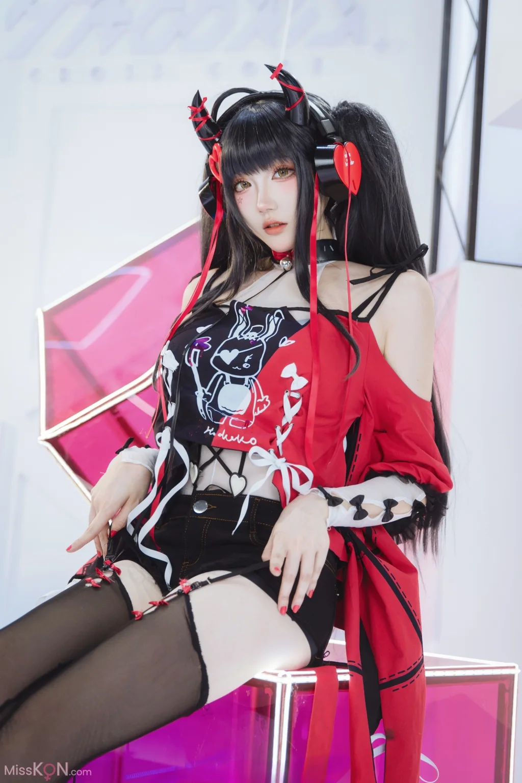 Coser@瓜希酱: 交错战线cos旋律 (14 ảnh)