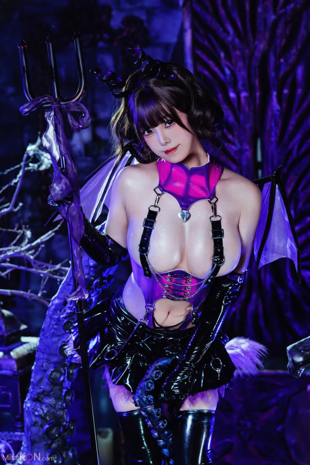 Coser@蜜汁猫裘: 触手魅魔 (85 photos + 2 videos) – Page 3
