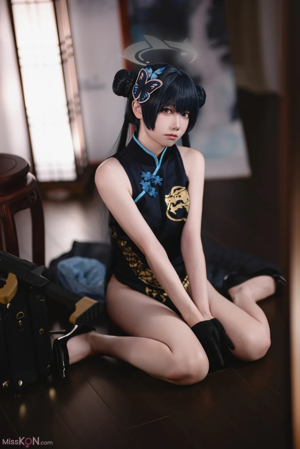 Coser@小木曾AYA: 蔚蓝档案 妃咲 (33 photos)
