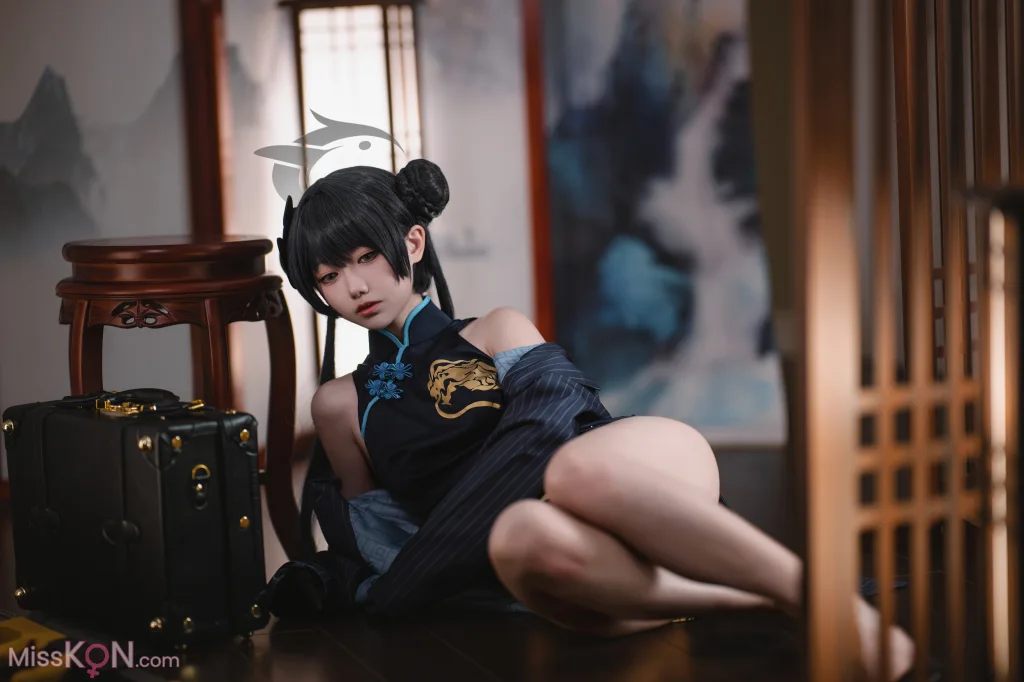 Coser@小木曾AYA: 蔚蓝档案 妃咲 (33 photos)