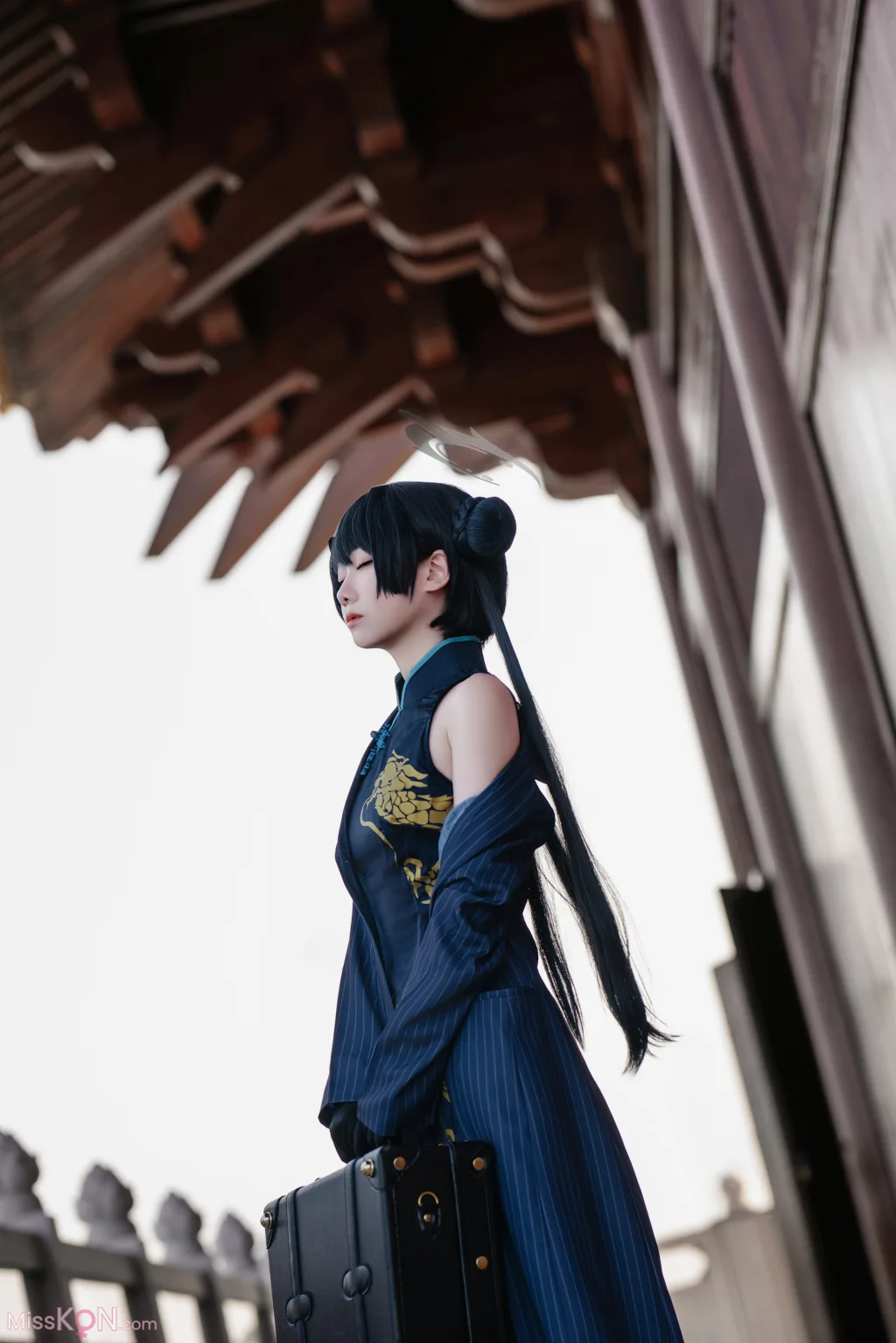 Coser@小木曾AYA: 蔚蓝档案 妃咲 (33 photos)