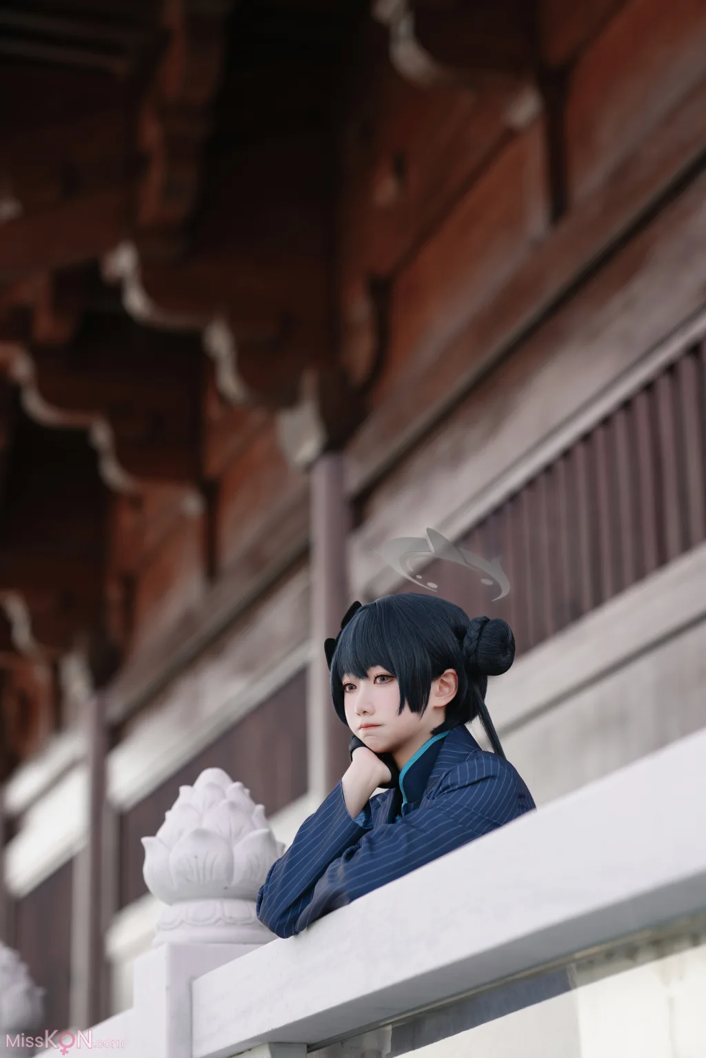 Coser@小木曾AYA: 蔚蓝档案 妃咲 (33 photos)