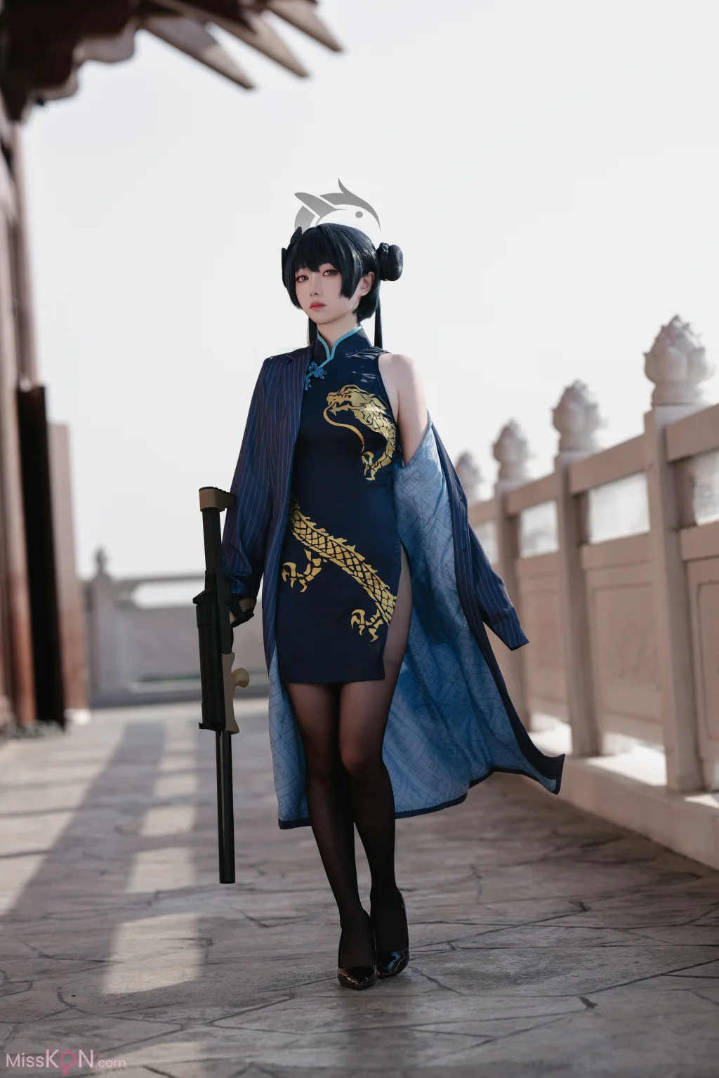 Coser@小木曾AYA: 蔚蓝档案 妃咲 (33 photos)