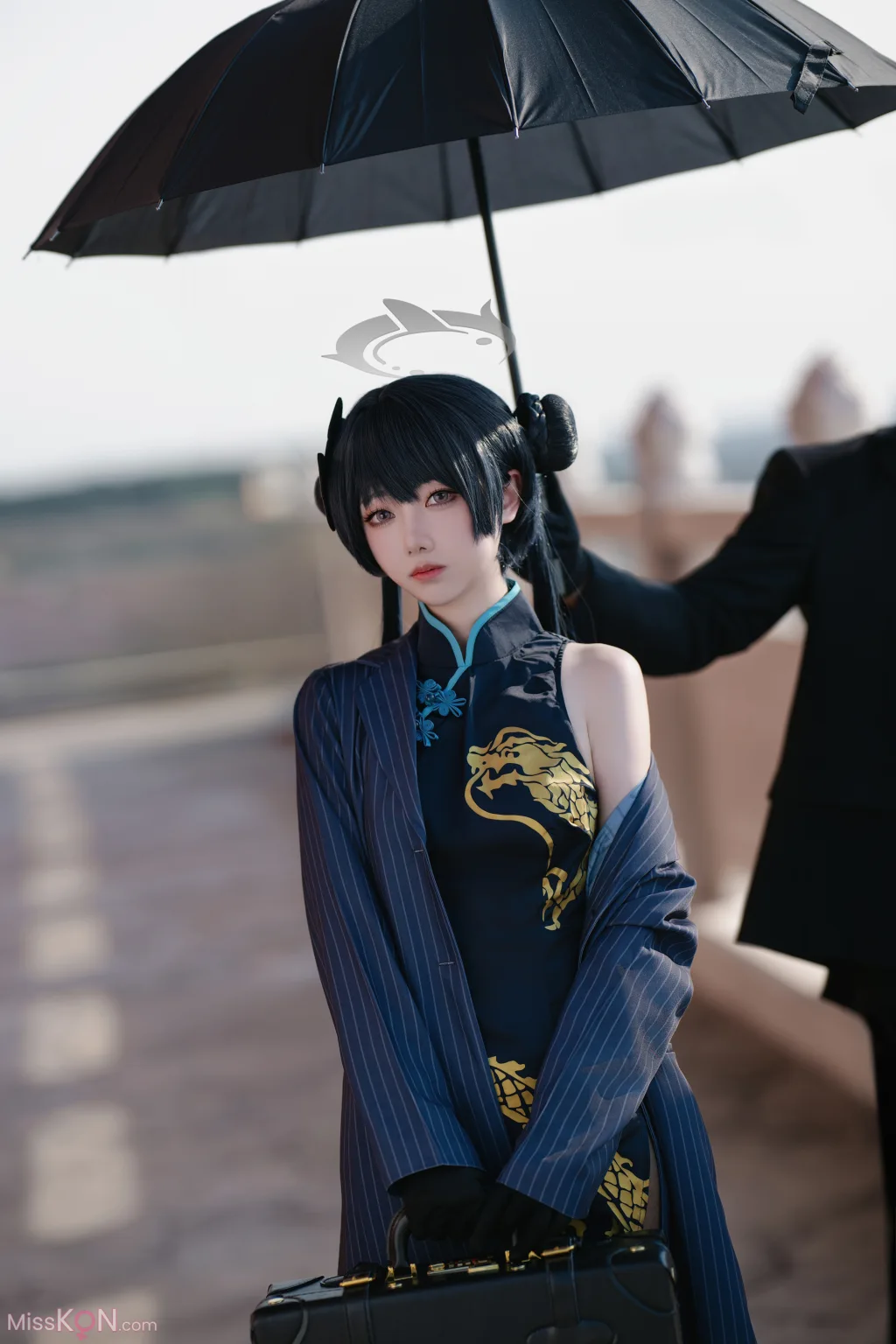 Coser@小木曾AYA: 蔚蓝档案 妃咲 (33 photos)
