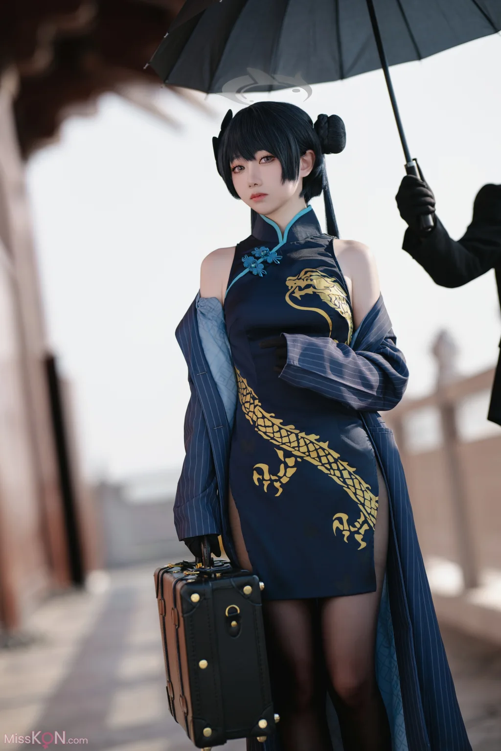 Coser@小木曾AYA: 蔚蓝档案 妃咲 (33 photos)