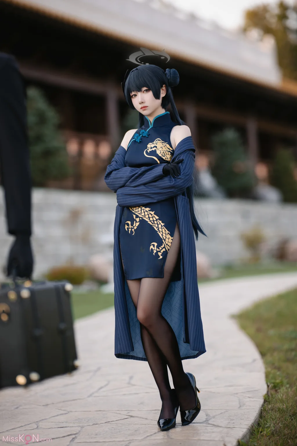 Coser@小木曾AYA: 蔚蓝档案 妃咲 (33 photos)