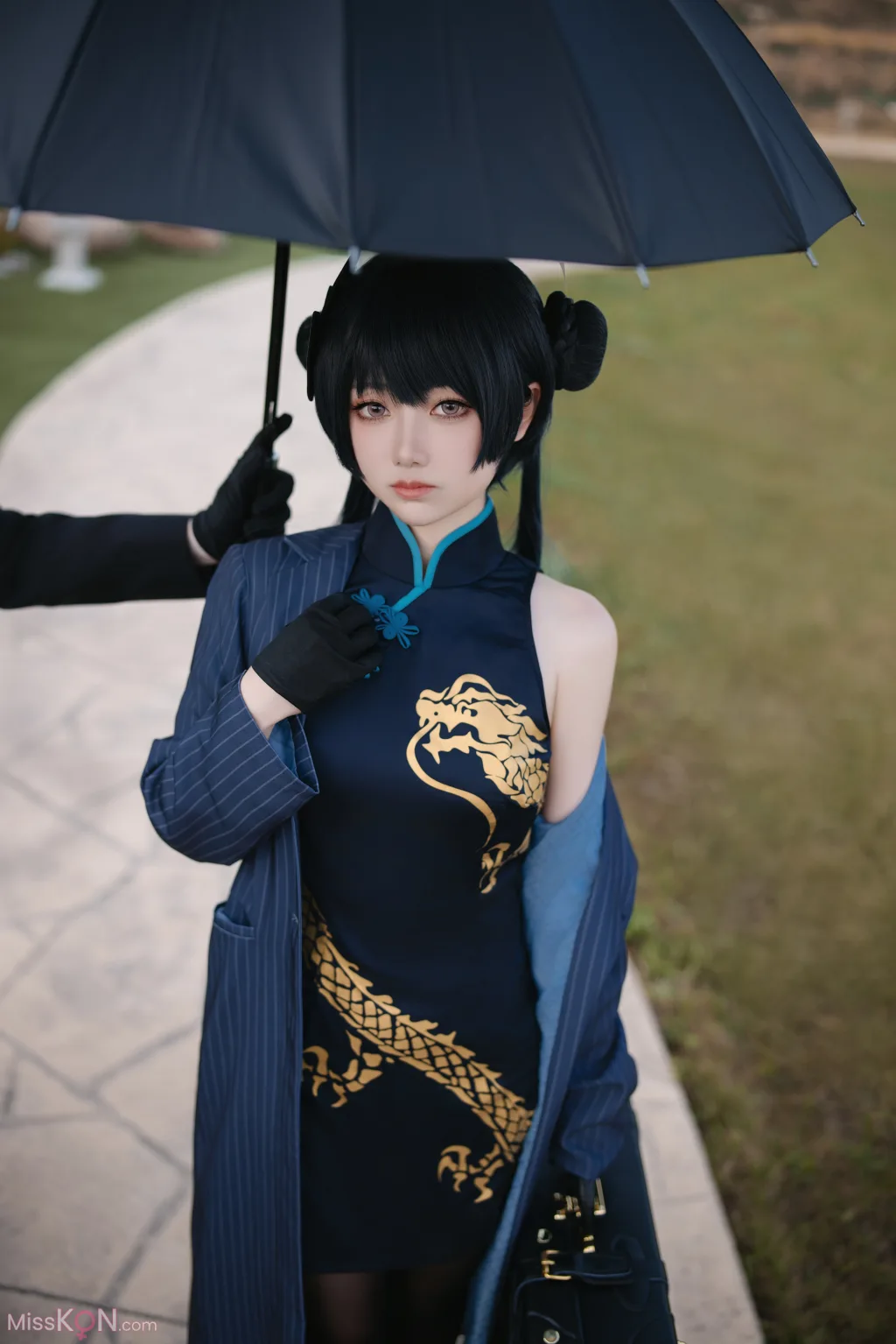 Coser@小木曾AYA: 蔚蓝档案 妃咲 (33 photos)