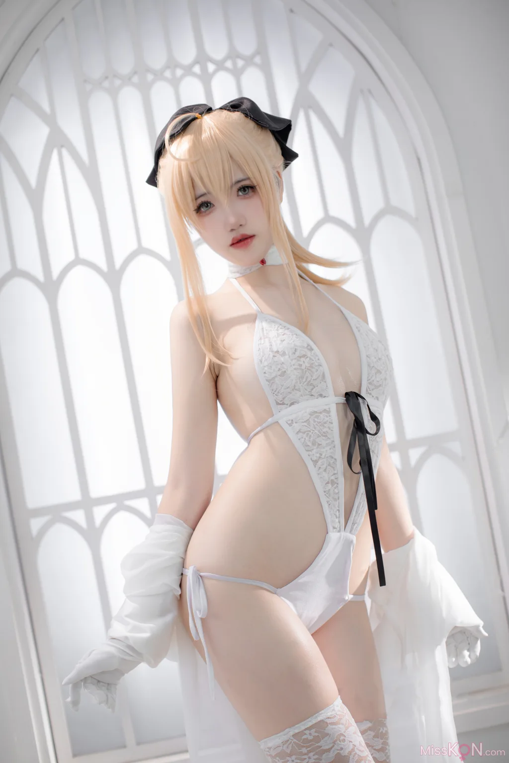 Coser@阿薰kaOri: FGO 白Saber (50 ảnh)
