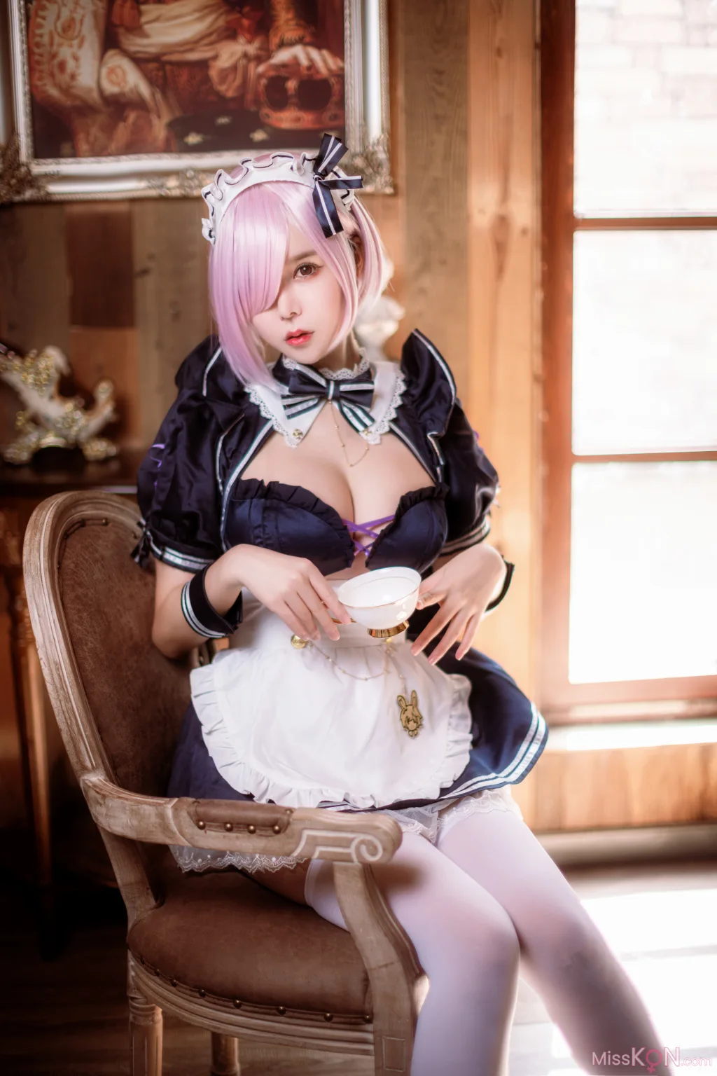 Coser@亚马逊鲶鱼: FGO 玛修 女仆 (10 ảnh)