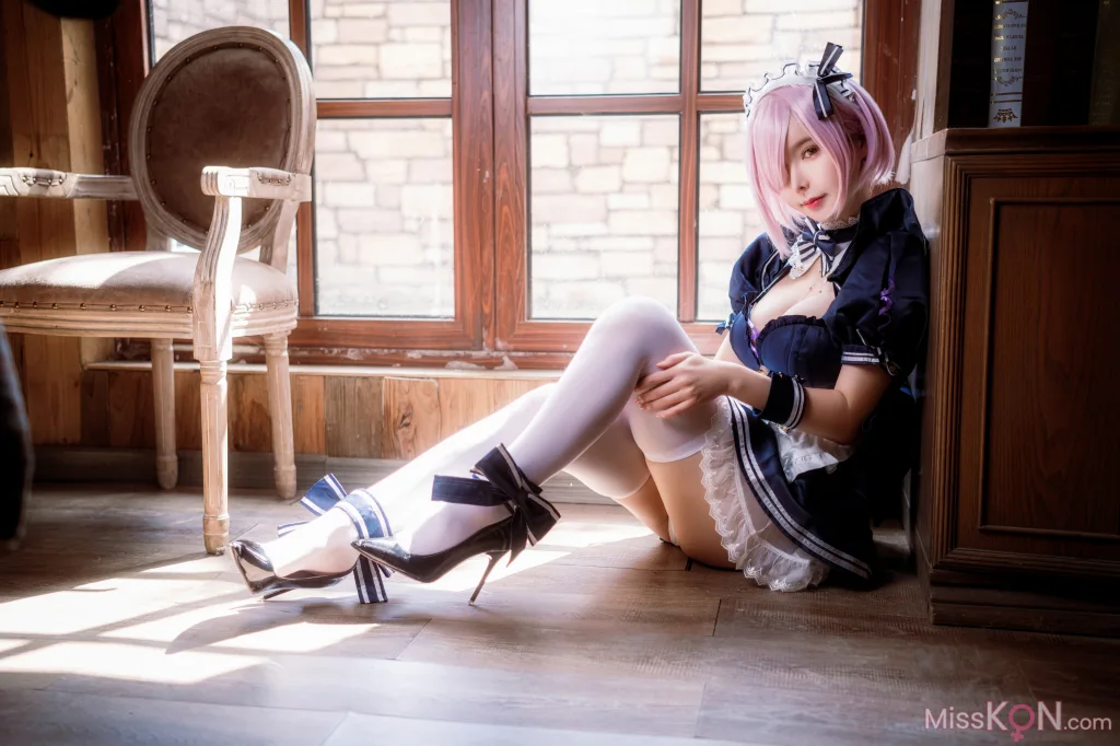 Coser@亚马逊鲶鱼: FGO 玛修 女仆 (10 ảnh)