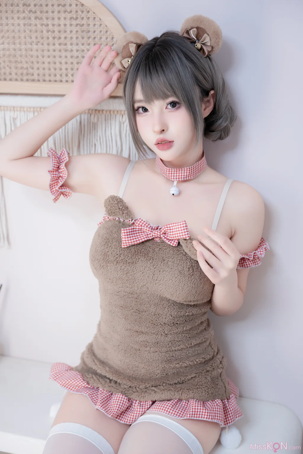 Coser@清水由乃: 可爱熊 (50 ảnh)