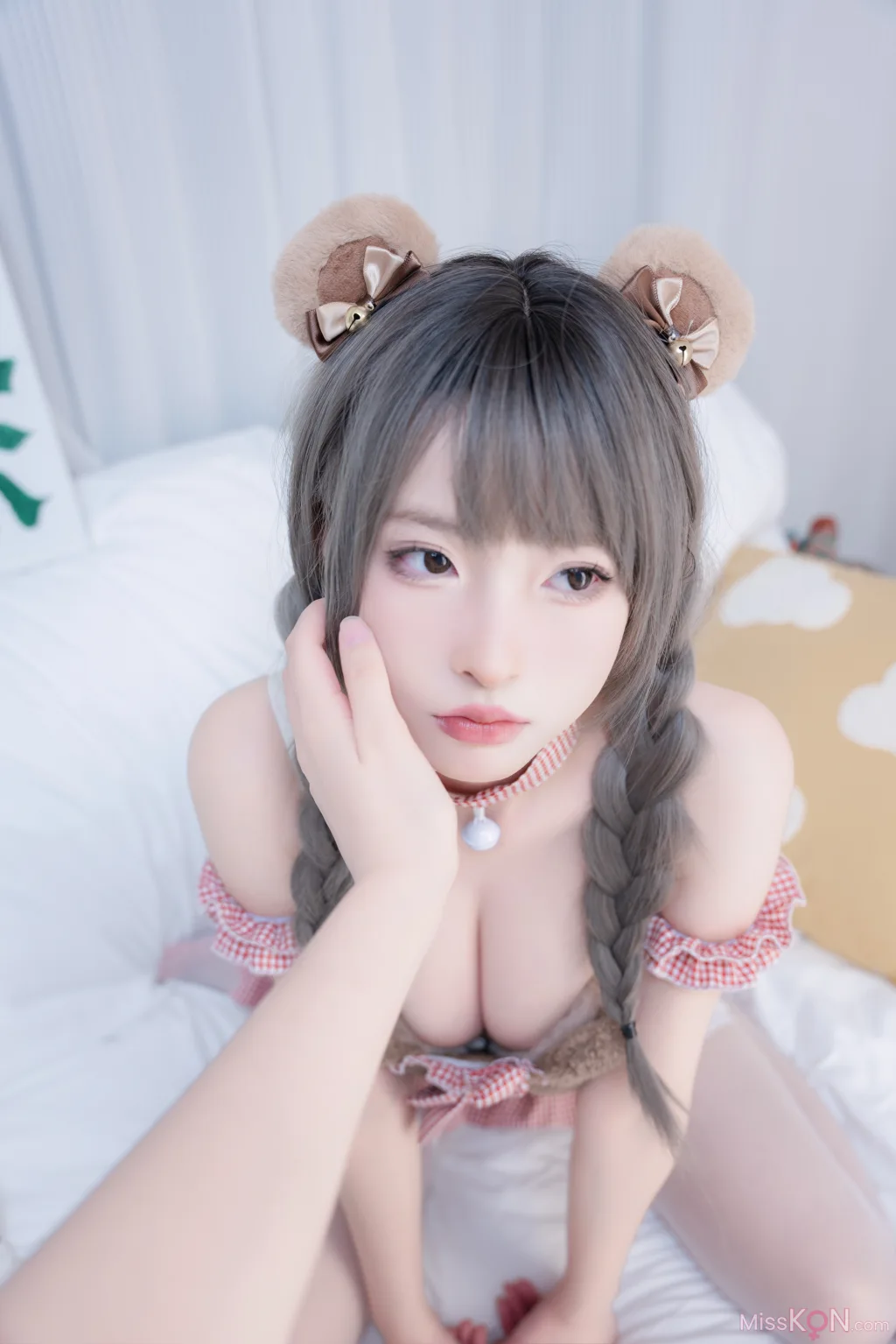 Coser@清水由乃: 可爱熊 (50 ảnh)
