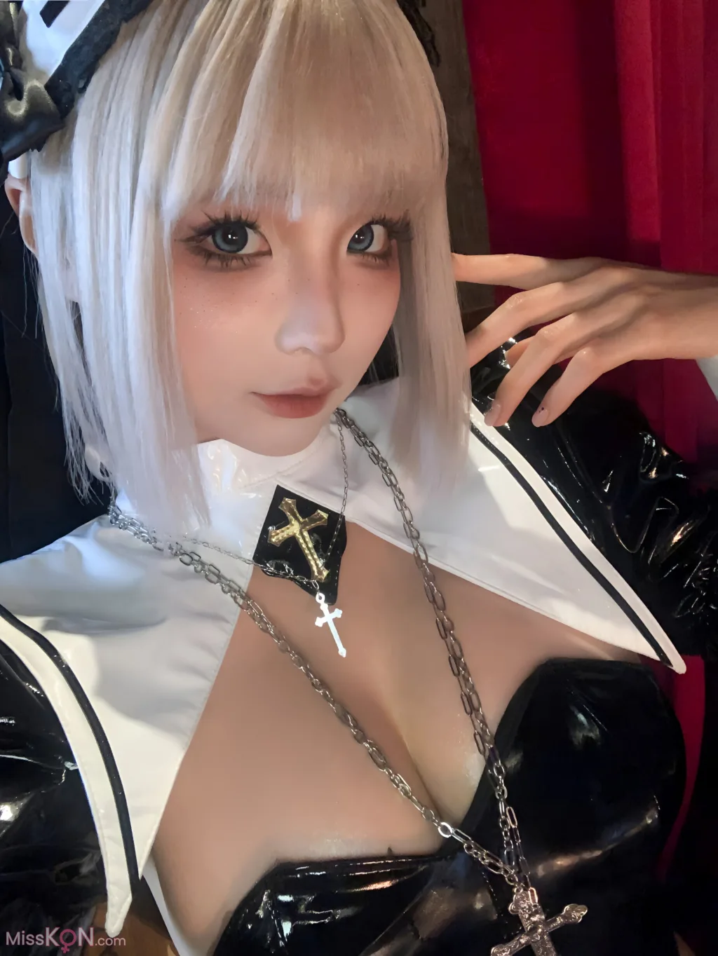 Coser@蠢沫沫 (chunmomo): 黑修女 (148 ảnh)