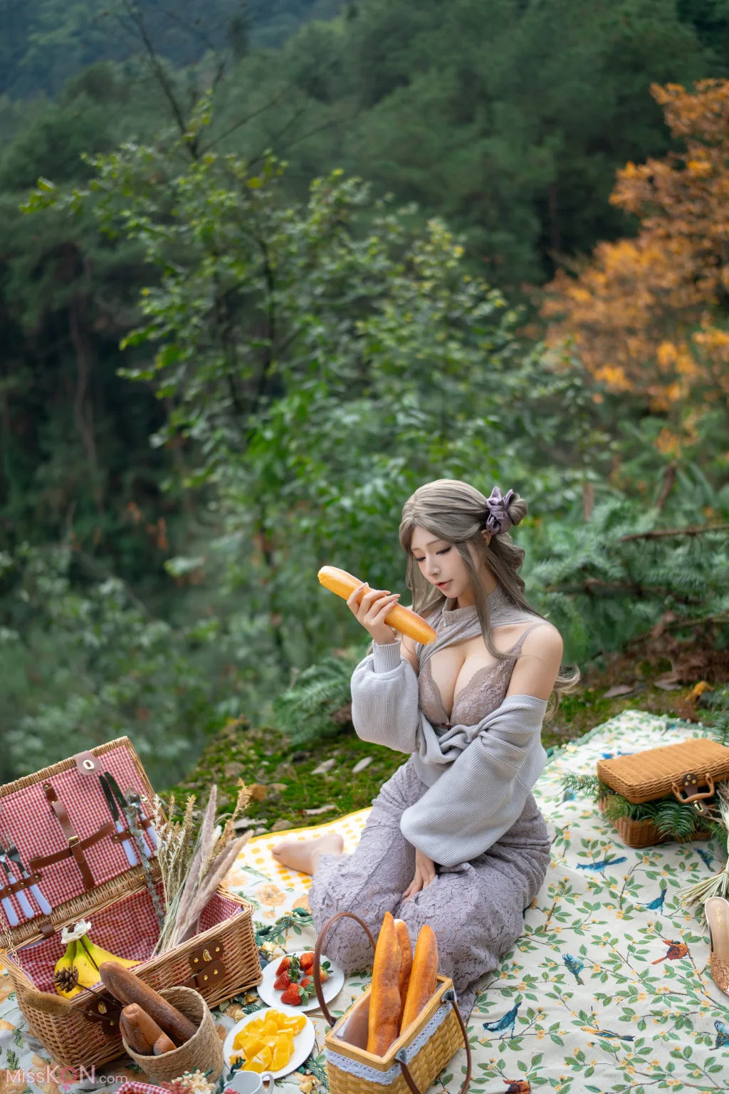 Coser@yuuhui玉汇: 太太的春游计划 (131 ảnh )