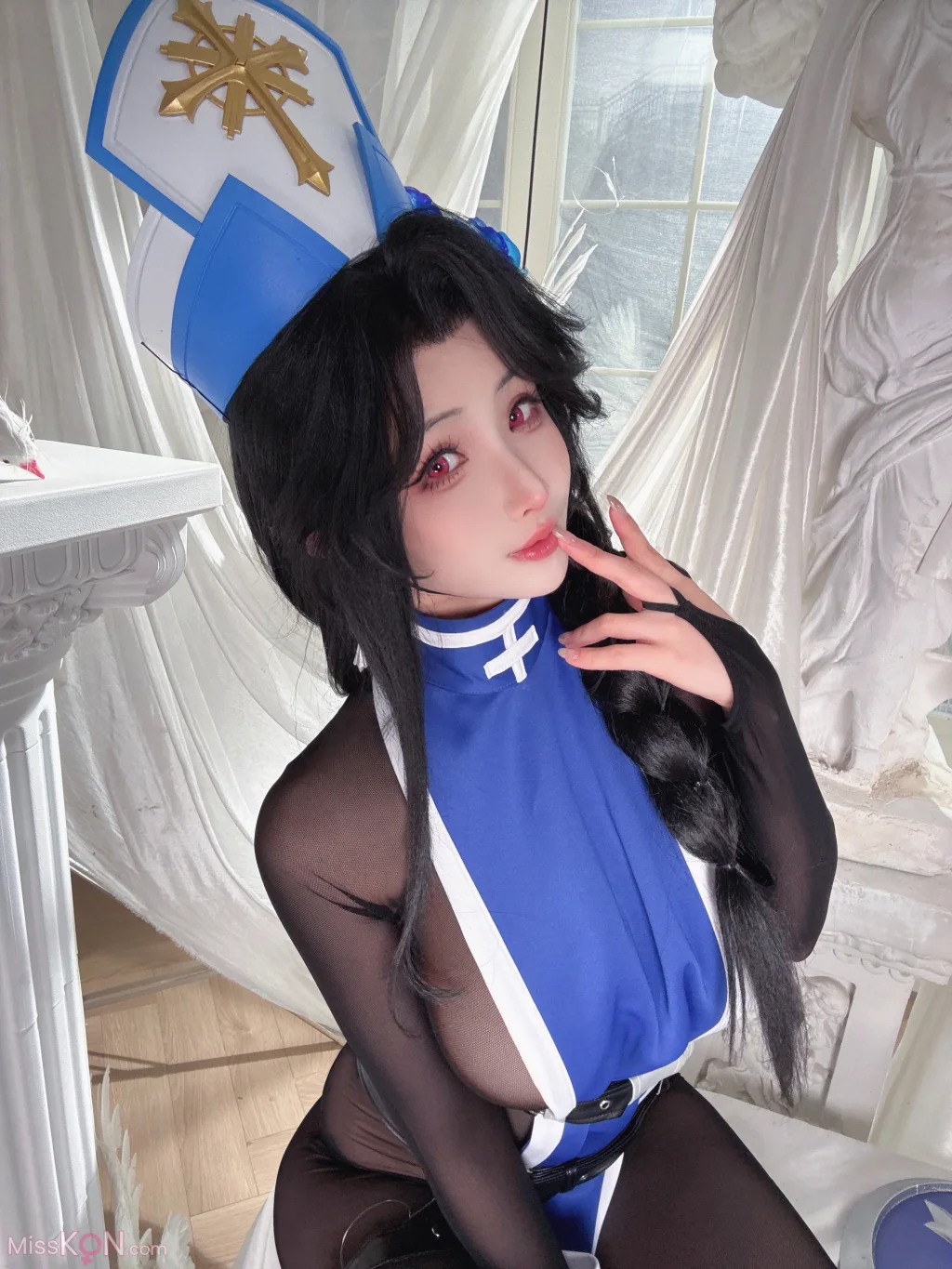 Coser@rioko凉凉子: 胜利女神：妮姬 梅登 冰玫瑰 (45 photos)