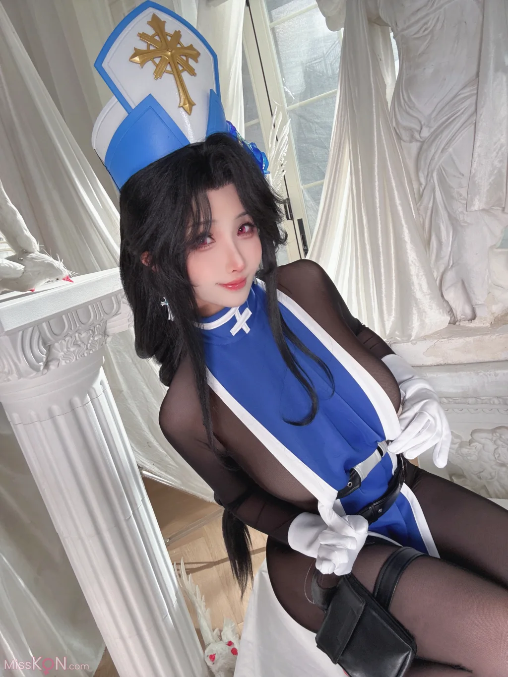 Coser@rioko凉凉子: 胜利女神：妮姬 梅登 冰玫瑰 (45 photos)