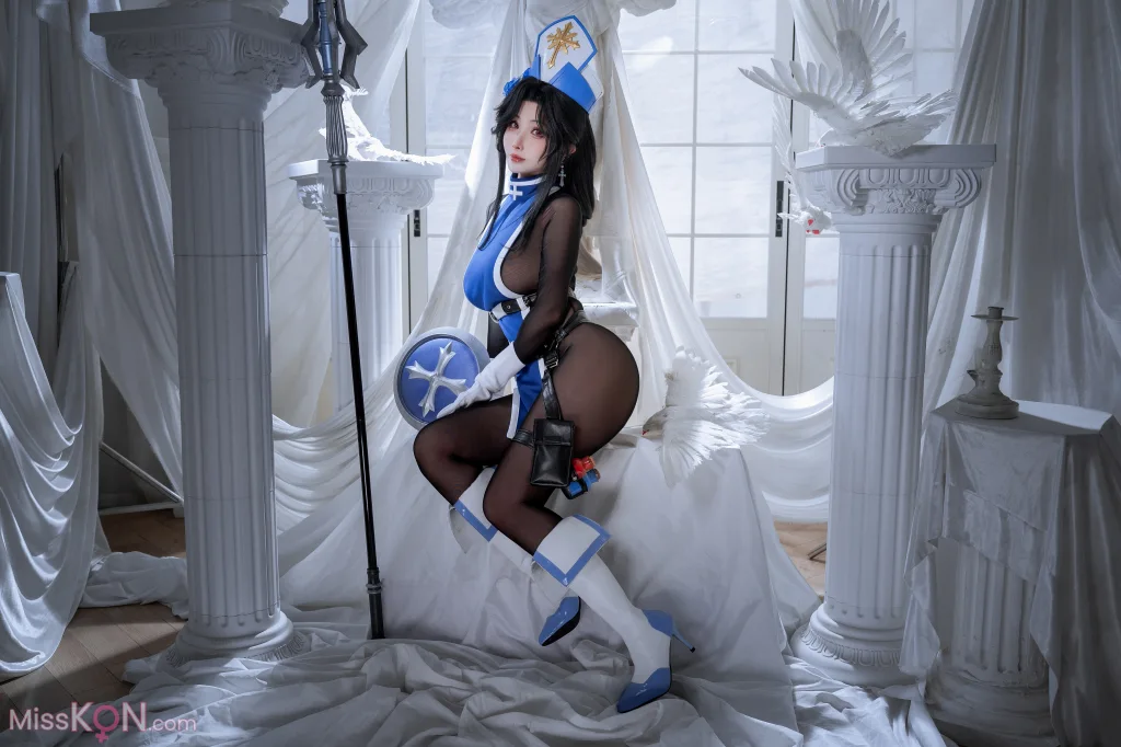 Coser@rioko凉凉子: 胜利女神：妮姬 梅登 冰玫瑰 (45 photos)