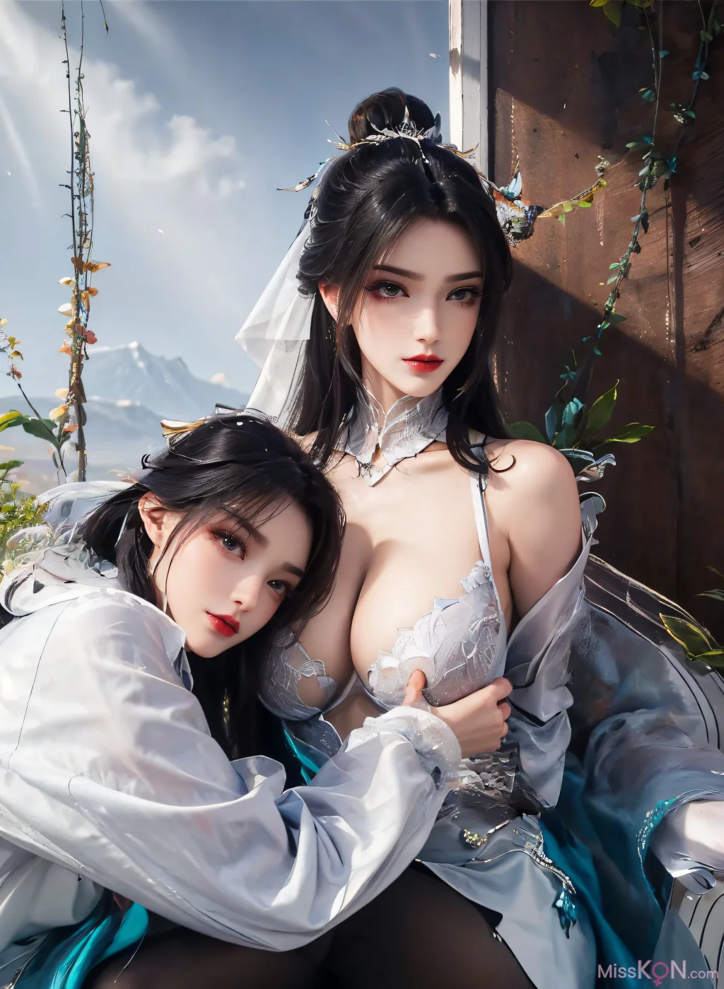 [AI Generated] 诛仙-陆雪琪 双人 (50 photos)