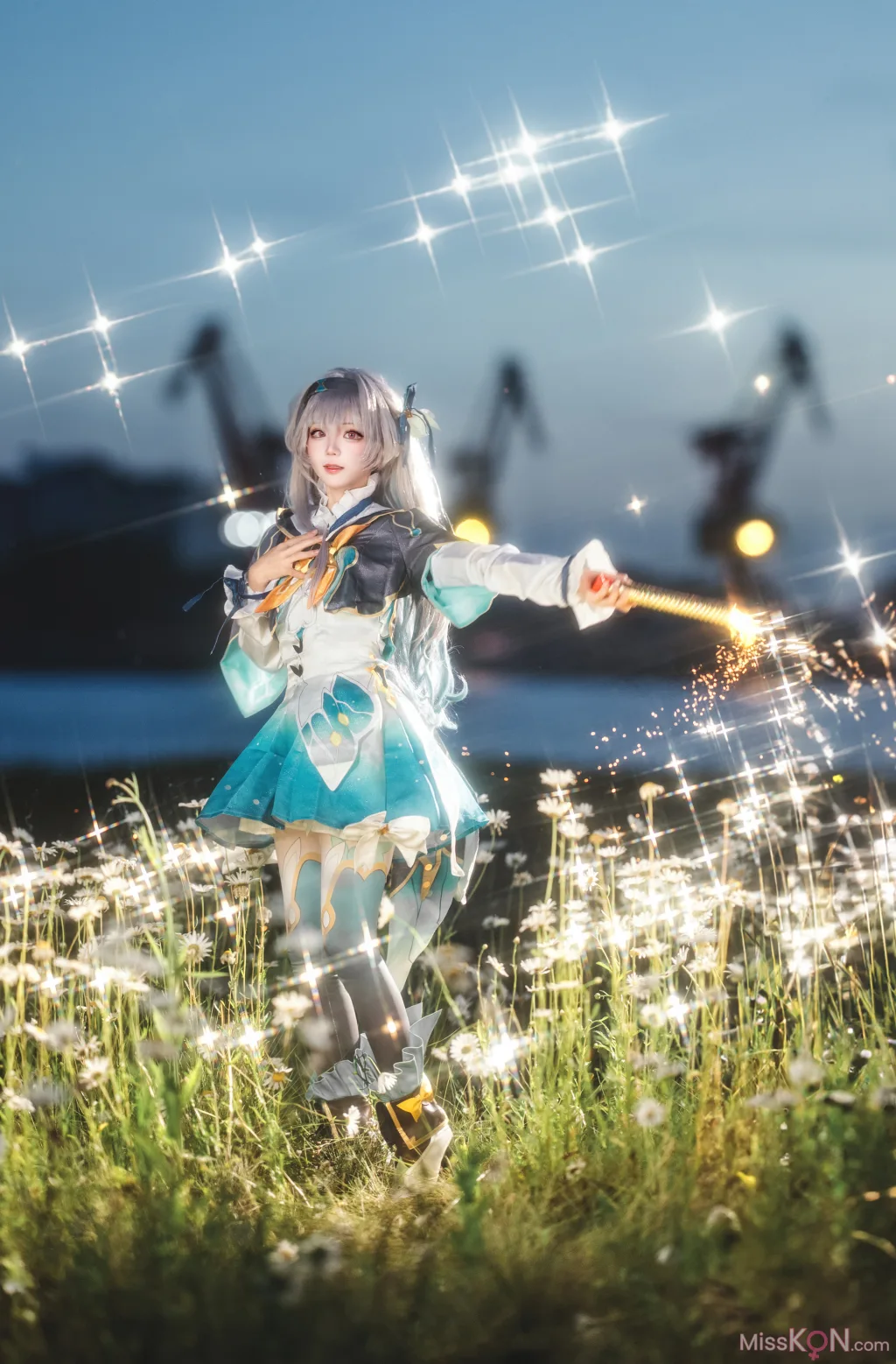 Coser@花柒Hana: 崩坏：星穹铁道 流萤 (18 ảnh)