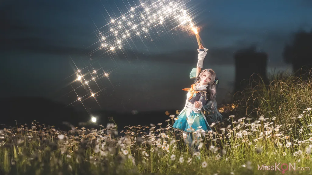 Coser@花柒Hana: 崩坏：星穹铁道 流萤 (18 ảnh)