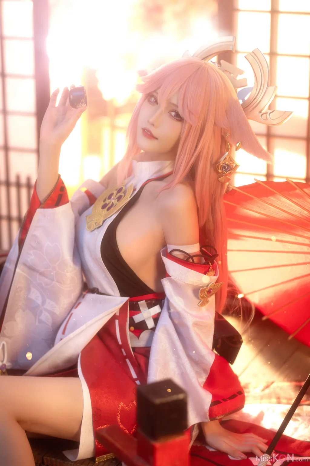 Coser@花兮_honoka: 原神 八重神子 (11 ảnh)
