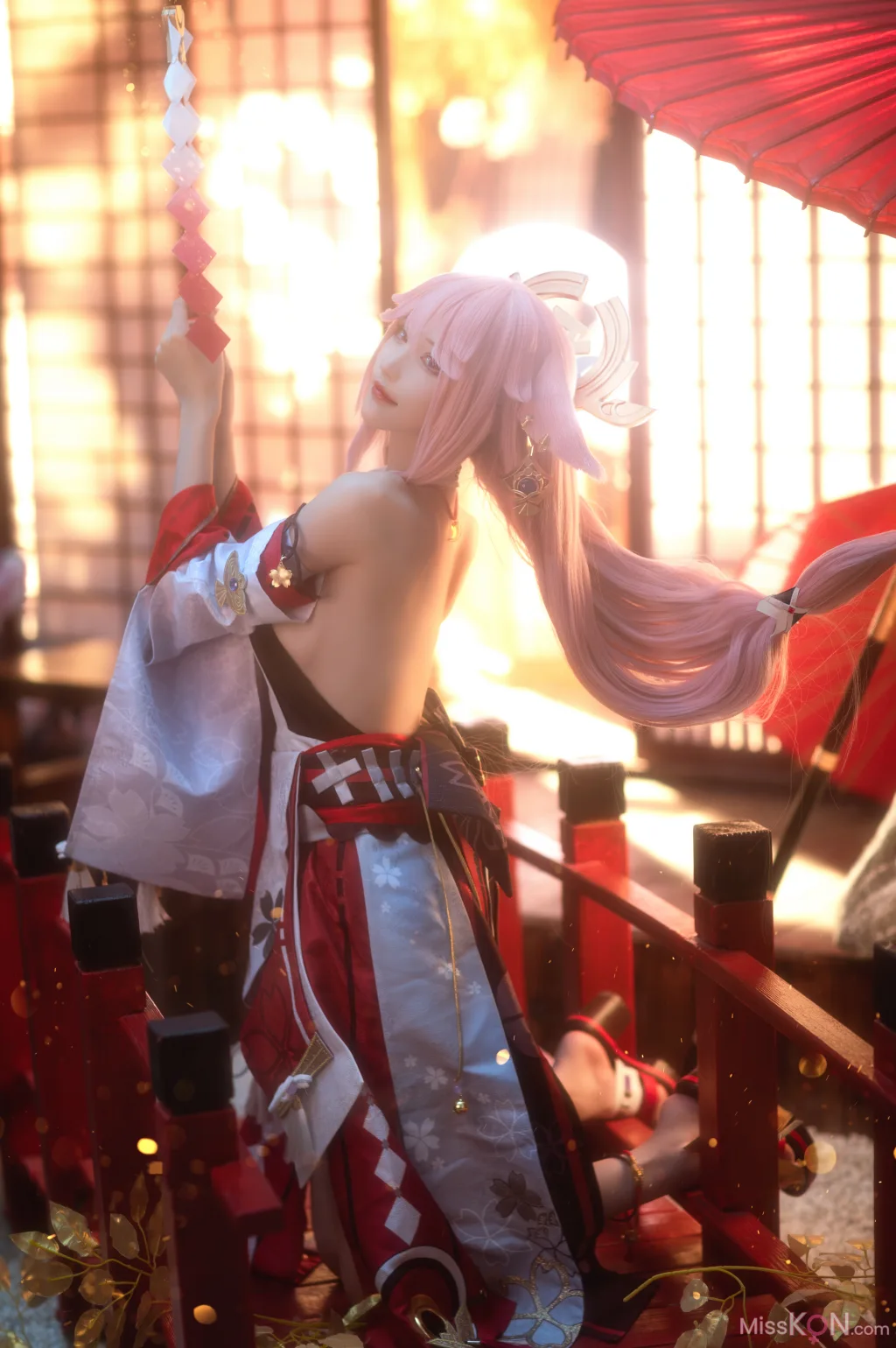 Coser@花兮_honoka: 原神 八重神子 (11 ảnh)