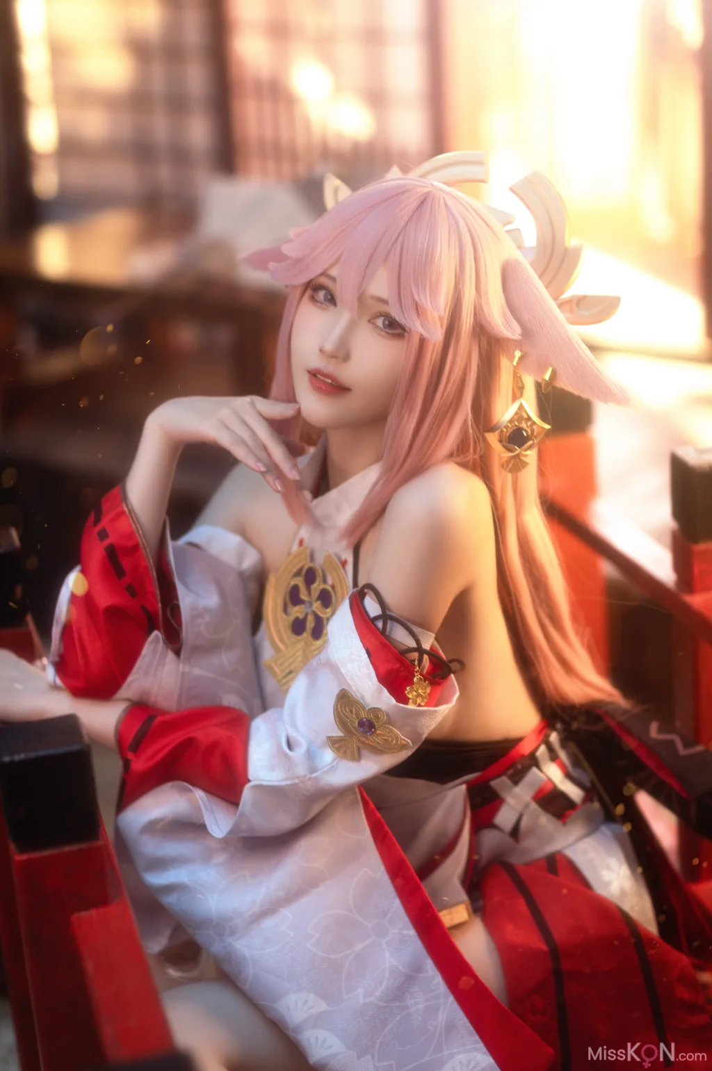 Coser@花兮_honoka: 原神 八重神子 (11 ảnh)